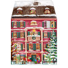 Calendrier de l'Avent magnétique Coppenrath Ma maison de Noël colorée