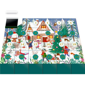 Puzzle Calendrier de l'Avent Coppenrath Joyeuses fêtes d'hiver
