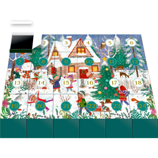 Puzzle Calendrier de l'Avent Coppenrath Joyeuses fêtes d'hiver