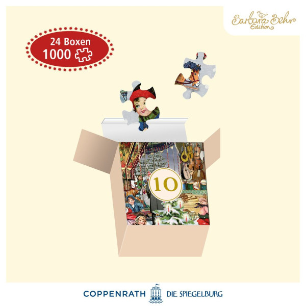 Puzzle Calendrier de l'Avent Coppenrath Marché de Noël d'antant
