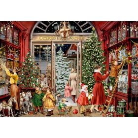 Puzzle Calendrier de l'Avent Coppenrath Dans la boutique de Noël