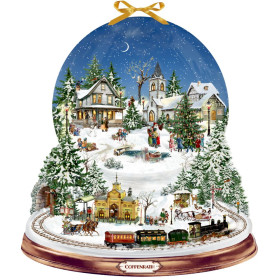 Calendrier de l'Avent Coppenrath Boule à neige magie de Noël