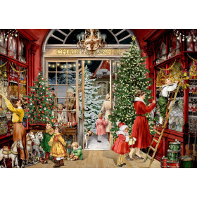 Calendrier de l'Avent Coppenrath Dans la boutique de Noël A4