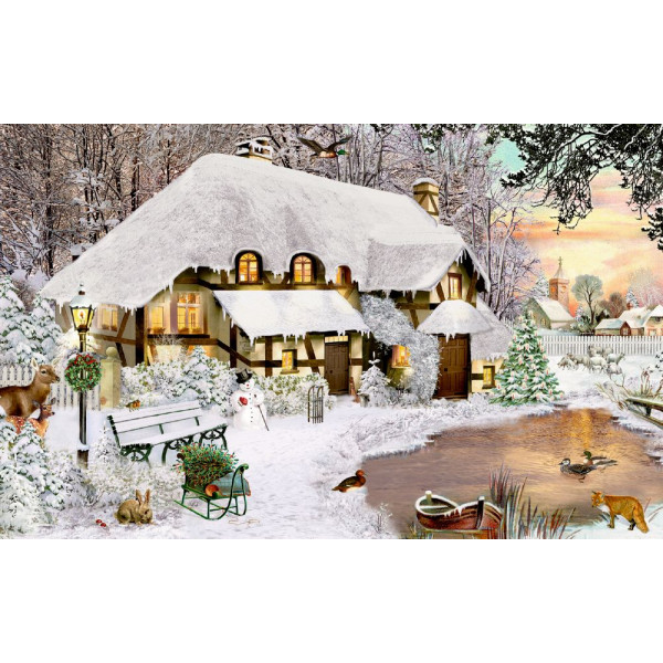 Mini puzzle 54 pièces Coppenrath Noël festif