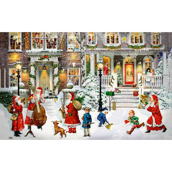 Mini puzzle 54 pièces Coppenrath Noël festif