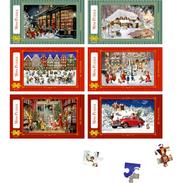 Mini puzzle 54 pièces Coppenrath Noël festif