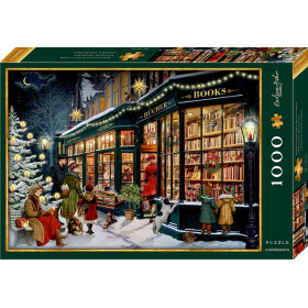 Puzzle 1000 pièces Coppenrath La librairie de Noël