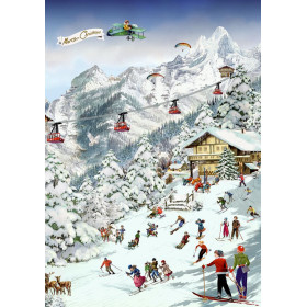 Puzzle 1000 pièces Coppenrath Vacances au ski