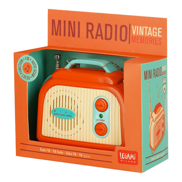 Mini radio FM Legami Vintage Memories