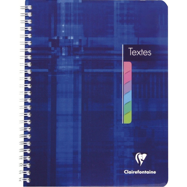 Cahier de textes spirale Clairefontaine