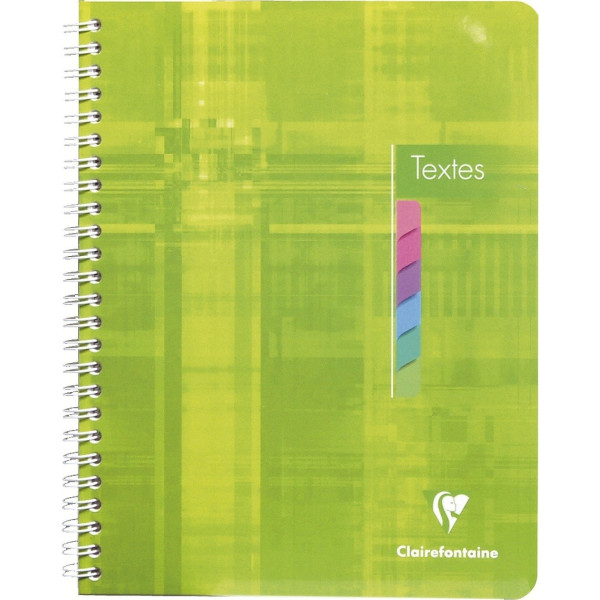 Cahier de textes spirale Clairefontaine