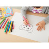 12 feutres de coloriage pointe large BIC Kids Visacolor XL