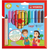 Etui 12 feutres de coloriage STABILO Cappi