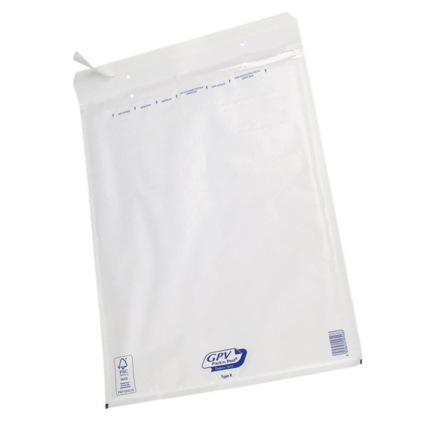 50 Pochettes bulles d'air 350x470mm GPV Pack'n Post K