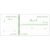 Carnet à souche "Reçus" 50 feuillets - Format horizontal 9x13 cm Exacompta