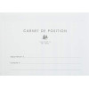 Carnet de position de compte 11x15cm 48 pages Exacompta
