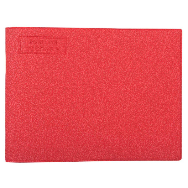 Carnet de position de compte 11x15cm 48 pages Exacompta