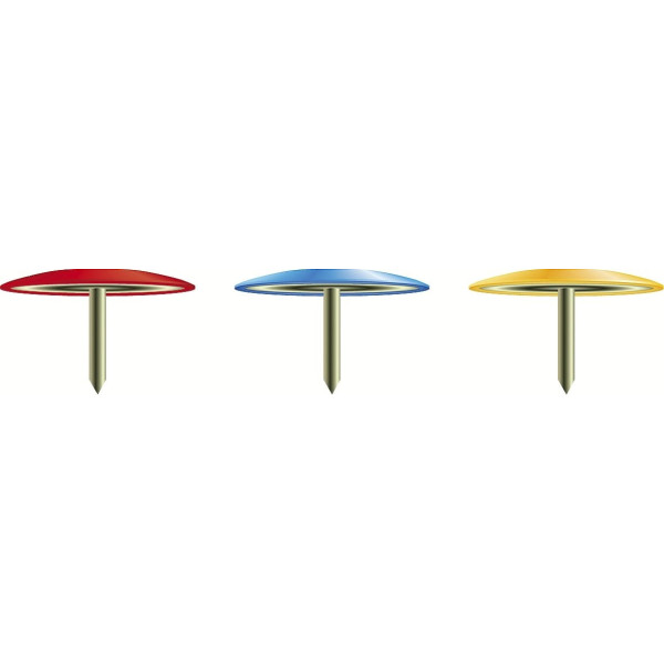 Punaises couleur laiton Exacompta