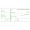 Carnet à souche "Quittances de loyer" 50 feuillets 10,1x16,5 cm Exacompta