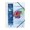Chemise à élastiques 3 rabats personnalisable Exacompta Krea Cover
