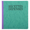 Piqûre recettes-dépenses 21x19cm Exacompta