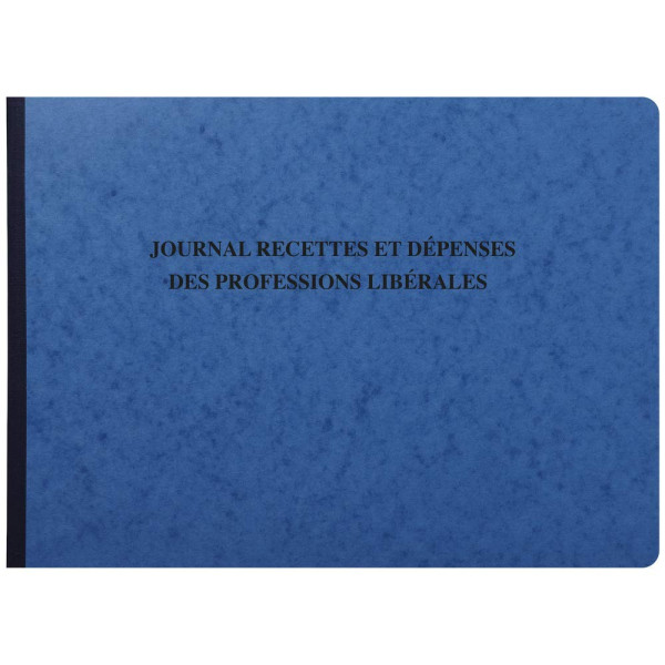Piqûre Journal des Recettes Dépenses des Professions libérales Exacompta