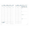 Agenda semainier 10x15cm Quo Vadis Affaires Impala avec répertoire