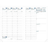Agenda semainier 9x12,5cm Quo Vadis Randonnée Club avec répertoire