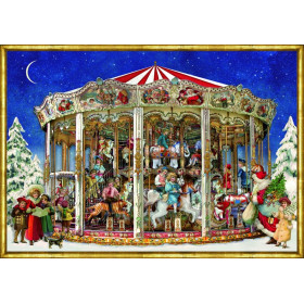 Calendrier de l'Avent Coppenrath Carrousel Nostalgique A4