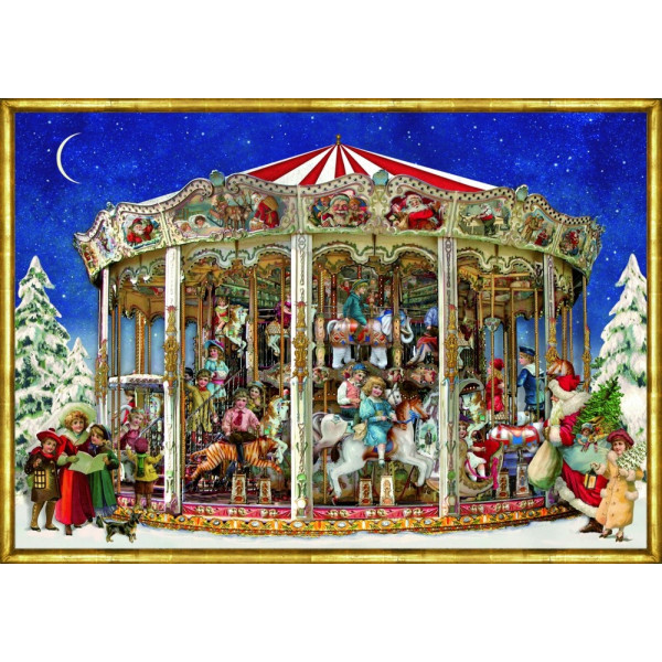 Calendrier de l'Avent Coppenrath Carrousel Nostalgique A4