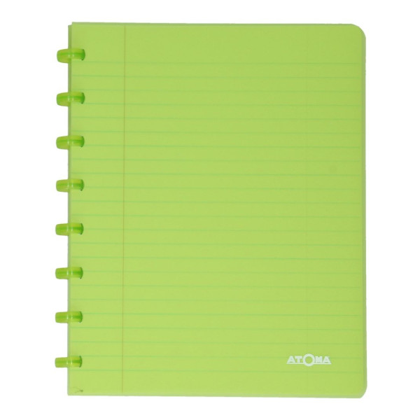 Carnet 16,5x21cm couverture polypro. Atoma Classic